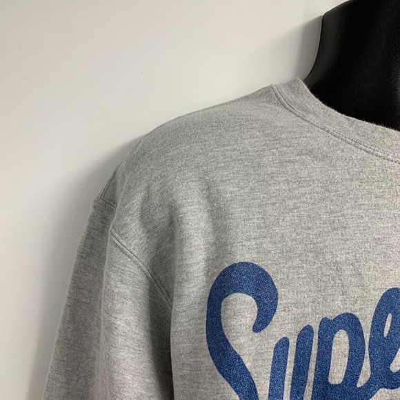 Nintendo Men's Super Mario Bros 85 Crew Neck Long Sleeve Cotton Sweatshirt SZ XL - Picture 3 of 13